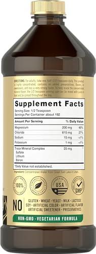 Carlyle Carlyle Trace Mineral Drops | 16 fl oz | Full Spectrum Minerals Supplement | Vegetarian, Non-GMO and Gluten Free Liquid | by Vital Trace