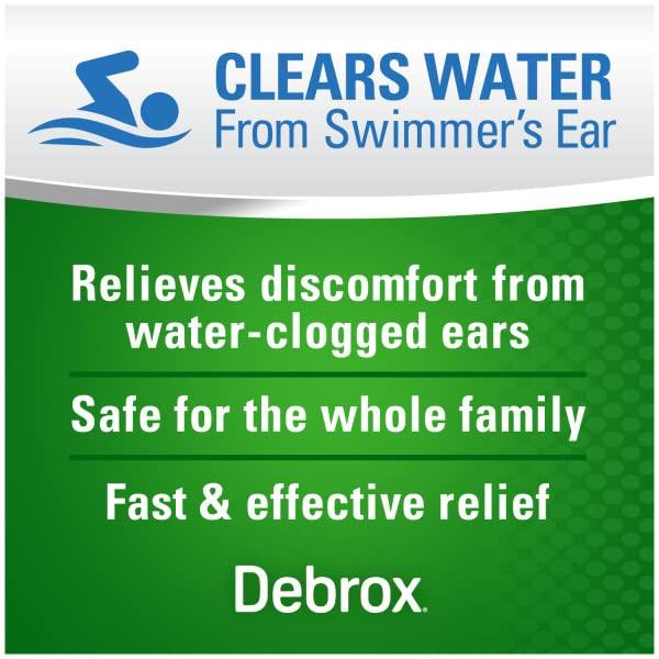 Debrox Debrox Swimmer's Ear Drying Drops for Adults & Kids, 1 Fl oz. (Pack of 6)