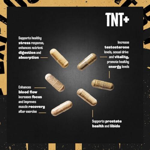 Animal Animal TNT+ - Mens Support, Prostate Support, Adaptogen & Stress Support, Nitric Oxide