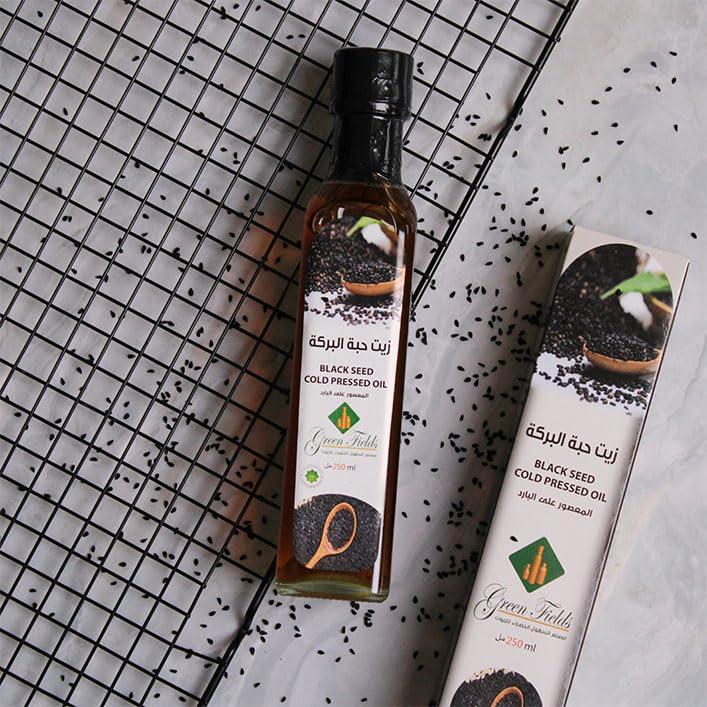 Green Fields Green Fields 100% Pure Cold Pressed Black Seed Oil - Premium Quality, No Additives
