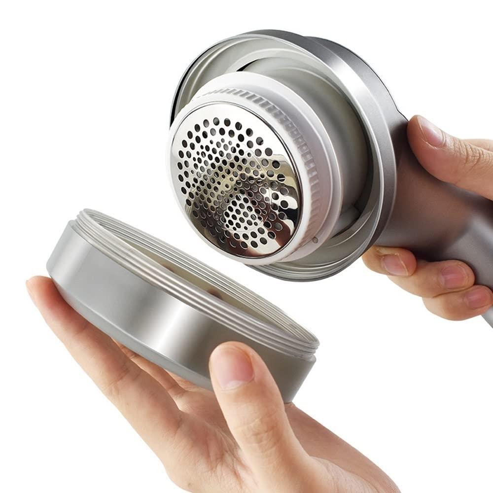 YIORYO Fabric Shaver, Rechargeable Lint Shaver Defuzzer Sweater Shaver, Electric Lint Remover, Removing Fuzz and Pills Form Couch, Clothes, Furniture, Bedding