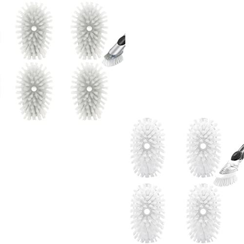 Shadowgallery 4 Pack Brush Refills for OXO Dish Brush(Grey)/(White)