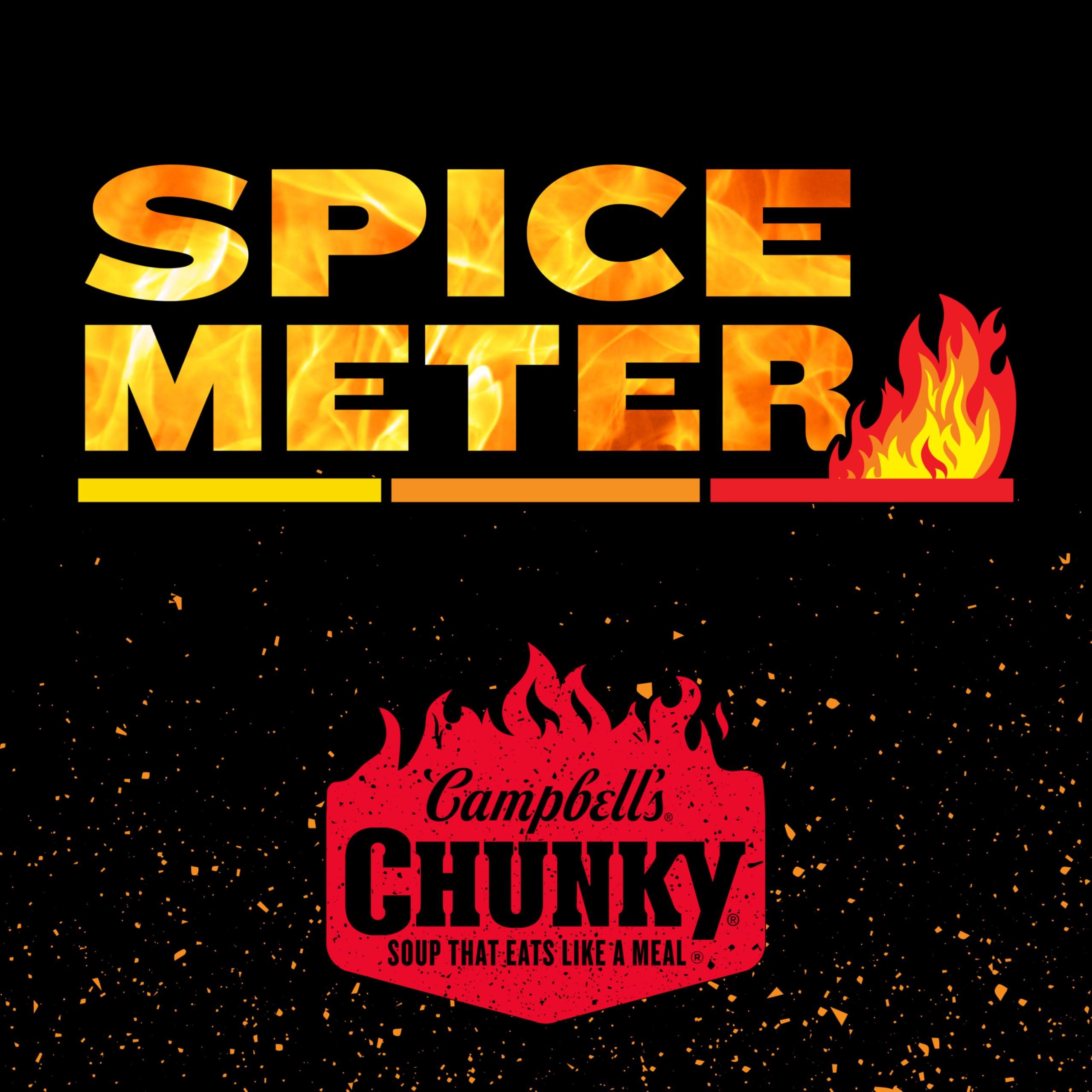 Campbell\'s Campbells Chunky Soup, Ghost Pepper Chicken Noodle Soup, 18.6 oz Can (Pack of 2)