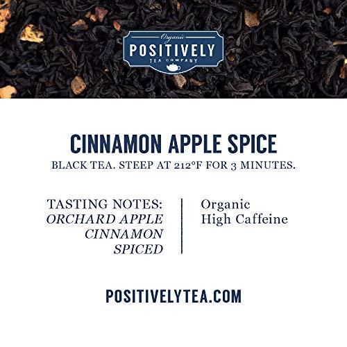 Organic Positively Tea Company Organic Positively Tea Company, Cinnamon Apple Spice Black Tea, Loose Leaf, 16 Ounce