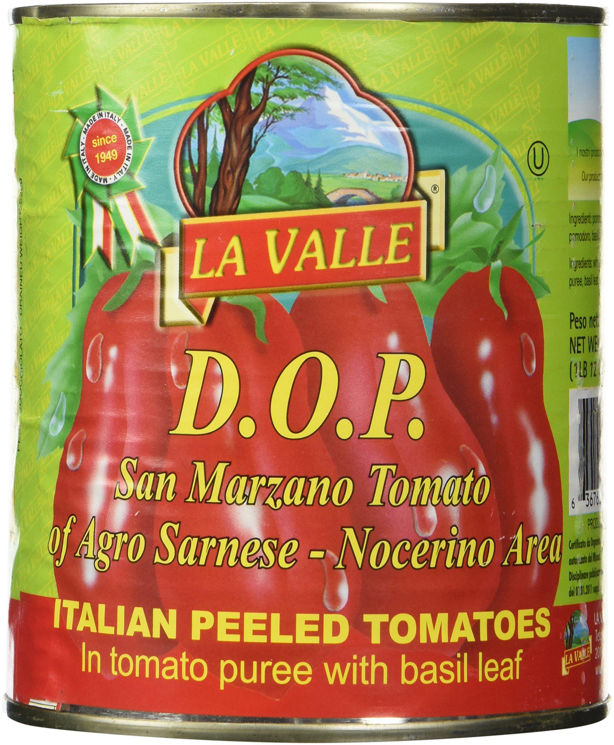 La Valle La Valle San Marzano DOP Tomatoes, 1.75 Pound (Pack of 5)