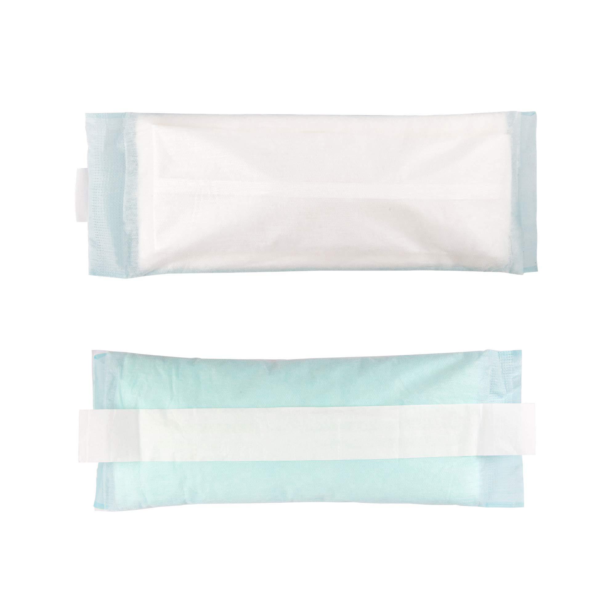 LEONNS Perineal Ice Packs for Postpartum w/Adhesive Strip | Perineal Cold Pack - 2 in 1 Ice Pack Pads for After Birth - Instant Ice Maxi Pads (24)