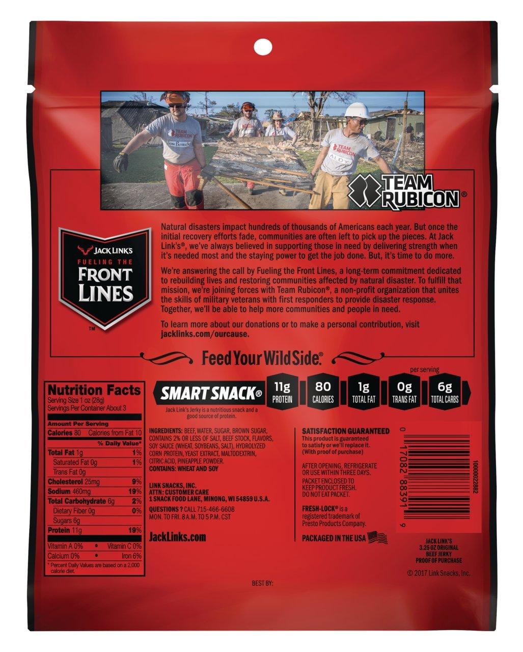 Jack Link's Jack Link's JRKY Original 3.25OZ - 2CT. Each