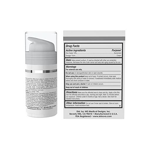 Skinuva Skinuva Next Generation Scar+ Cream - Advanced Scar+ SPF 30 Silicone Cream Matrix Formulated with Growth Factors (0.5 oz)