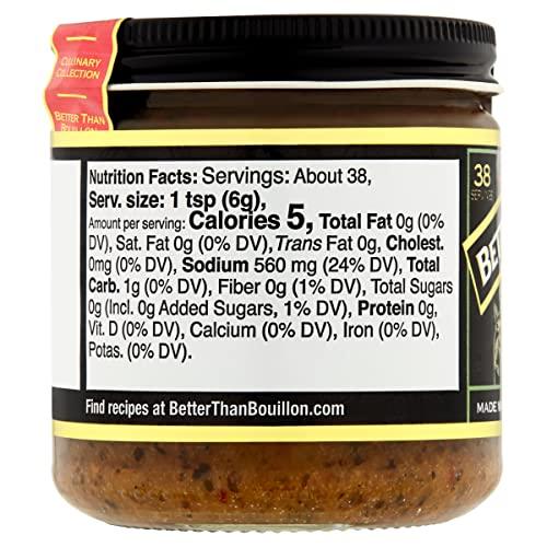 Better Than Bouillon Better Than Bouillon Culinary Collection Base, Italian Herb Base, Contains 38 Servings Per Jar, 8-Ounce Glass Jar (Pack of 2)
