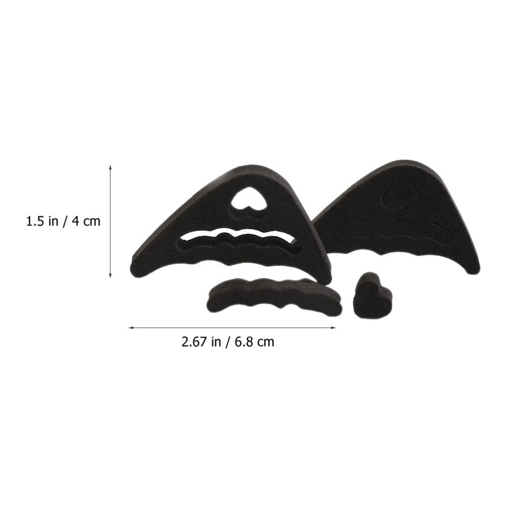 Beaupretty 6 Pairs Insole Shoe Toe Filler Inserts for High Heel Shoes Toe Inserts for Shoes Too Big Too Big Shoe Toe Plugs Toe Filler Inserts for Shoes Too Big Shoe Toe Inserts Shoe Filler