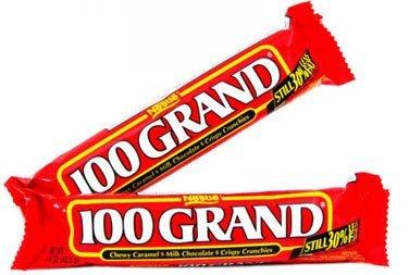One Hundred Grand Bar One Hundred Grand Bar, 36 count