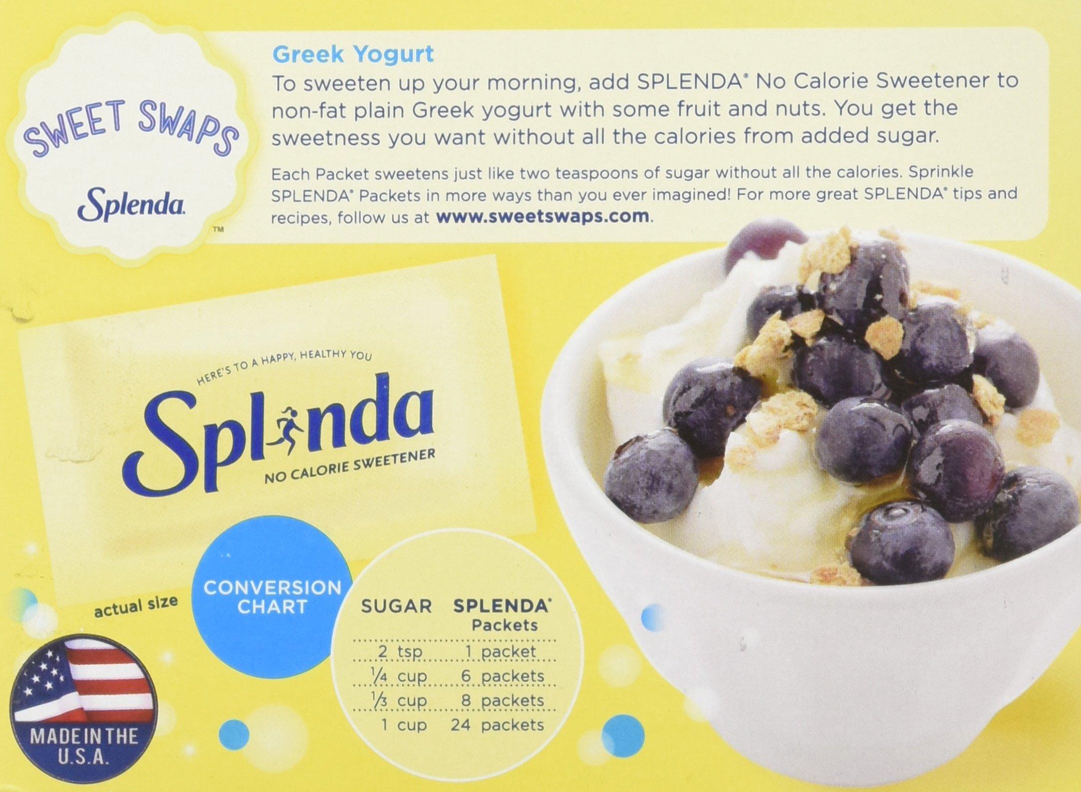 SPLENDA Splenda No Calorie Sweetener, 100 Count