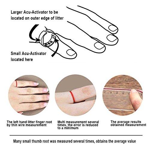 ZJchao Anti snoring Rings for Men Prevent Snoring Ring, Anti Snoring Acupressure Anti Snoring Ring Sleeping Breath First Aid Acupressure Treatment Snore Device