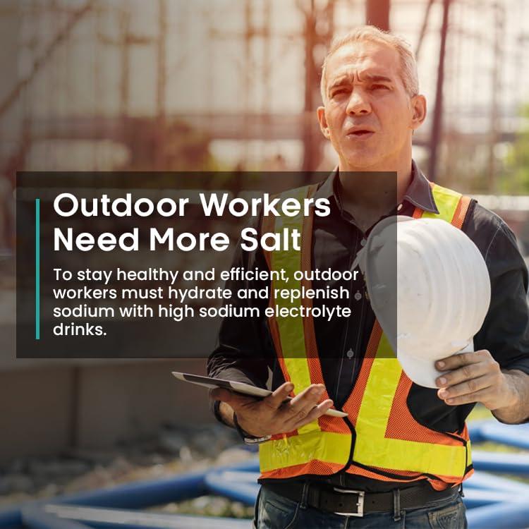 Venture Pal Venture Pal High Sodium Sugar Free Electrolytes Powder Packet - Hydration Packets with Sodium, Potassium & Magneisum | Zero Calories | Vegan | Keto & Paleo Friendly Electrolyte Drink Mix | 30 Stick