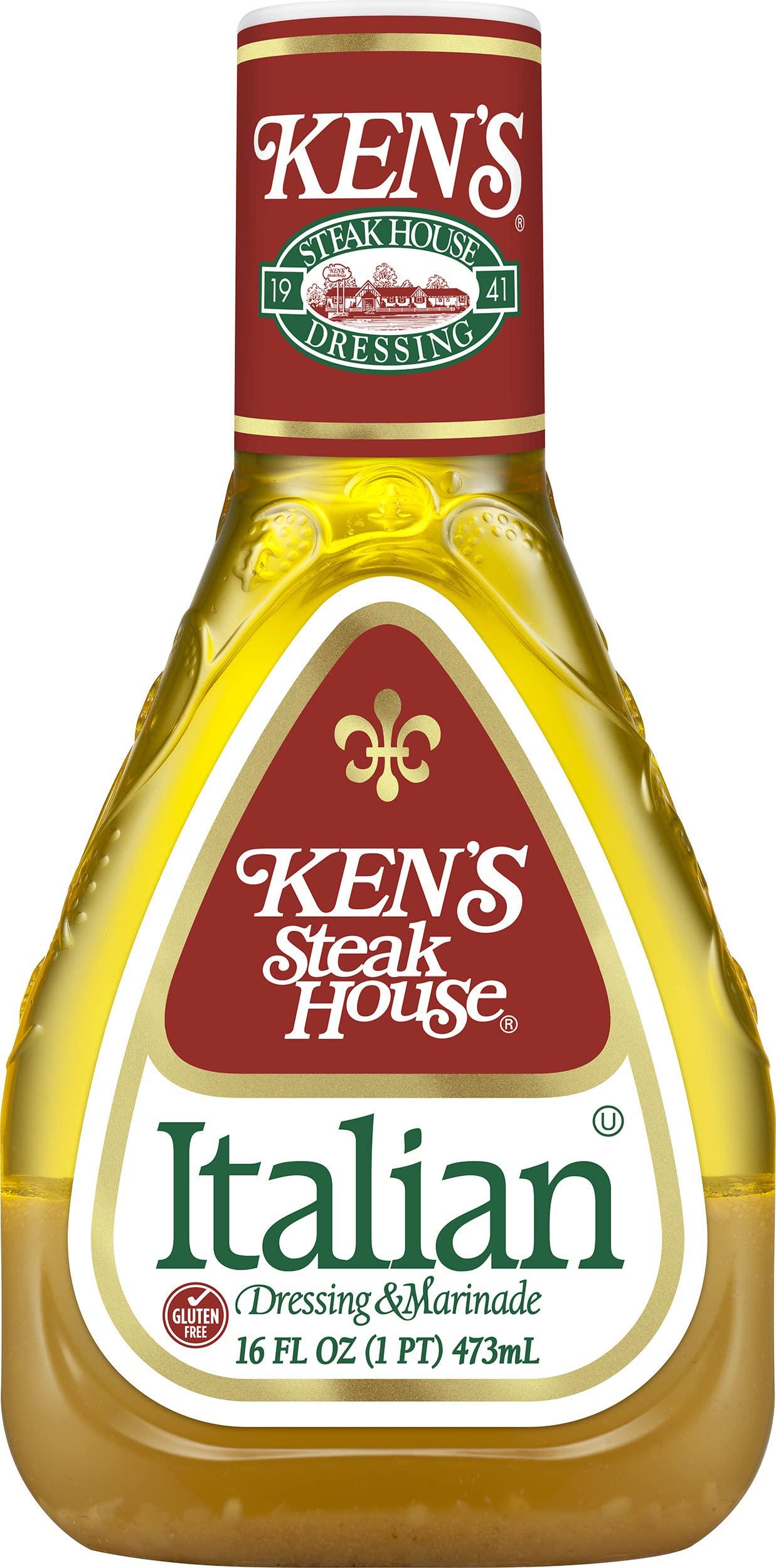 Ken's Steak House Ken\'s Steak House Italian Dressing & Marinade 16 Fl Oz (Pack of 6)