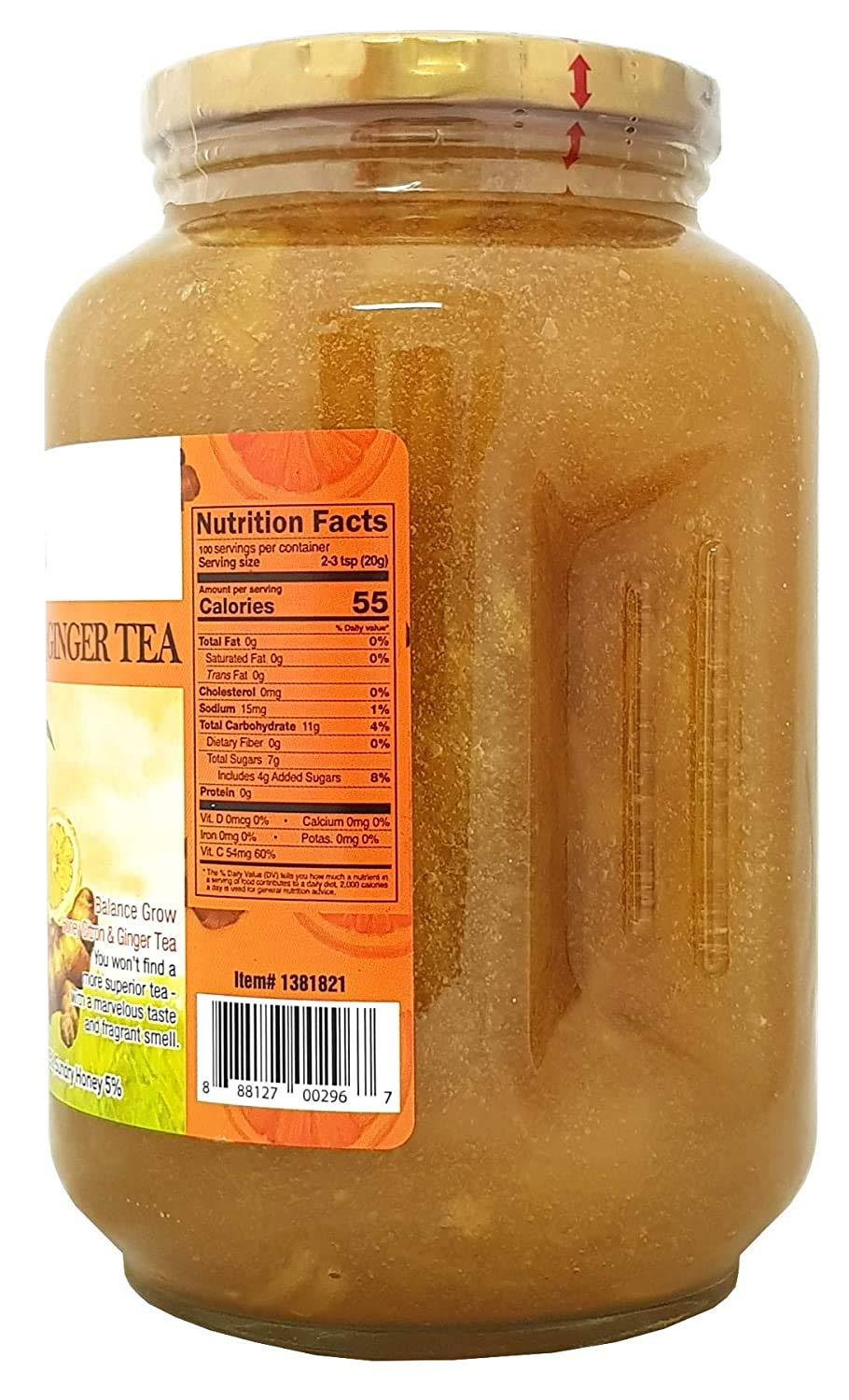 Balance Grow Balance Grow Honey Citron & Ginger Tea 70.55oz (4lbs/2kg) Pack Of 1, 1count