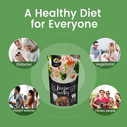 Hethstia Hethstia 12-Pack Konjac Noodle Diet Spaghetti and Shirataki Rice Paleo-Friendly, Sugar Free, Gluten-Free, Low Calorie and Vegan