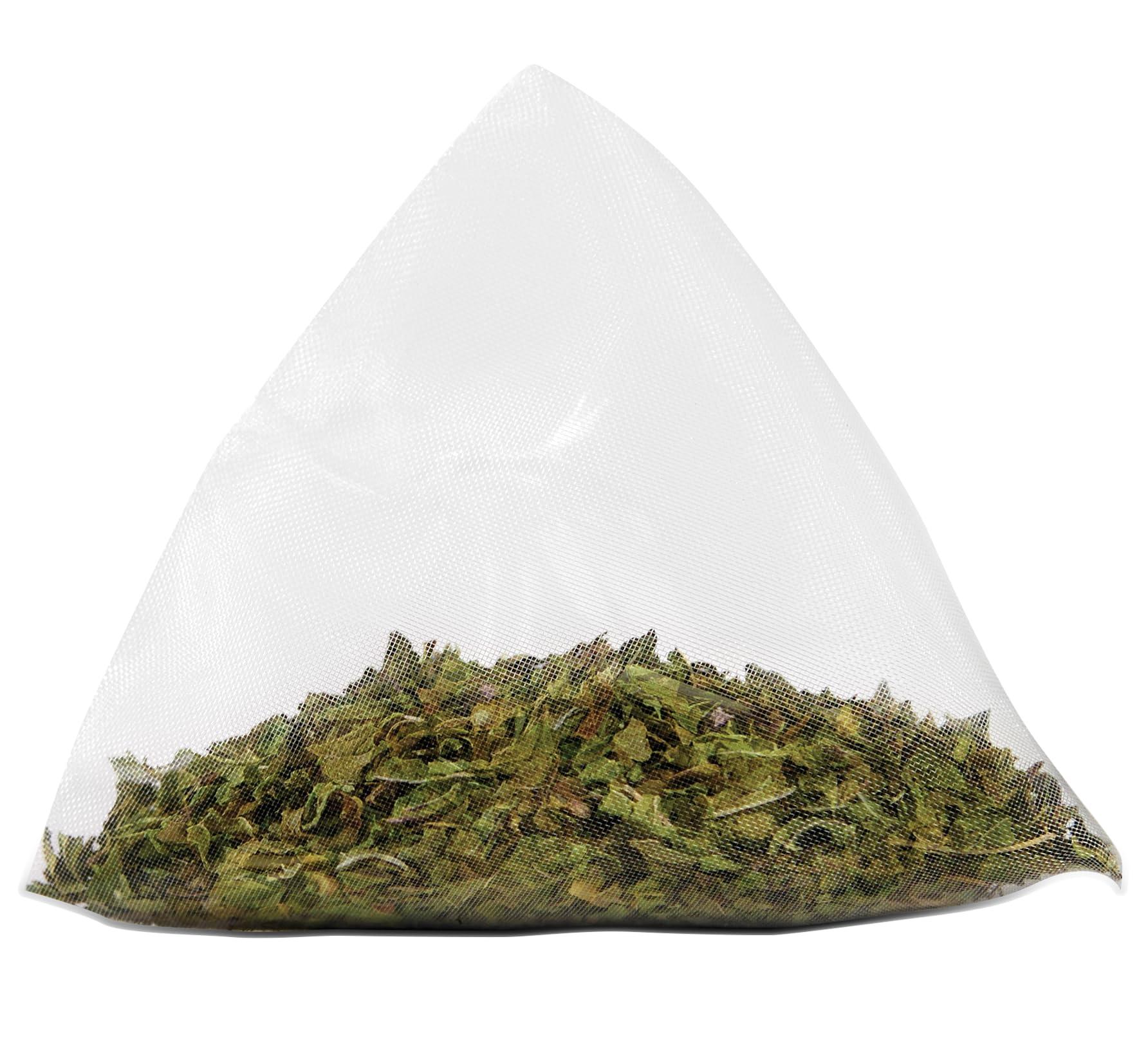 Two Leaves and a Bud Two Leaves and a Bud Organic Peppermint Tea Bags, Naturally Caffeine Free, Herbal Whole Leaf Peppermint Tea in Compostable Sachets, 15 Count (Pack of 1)