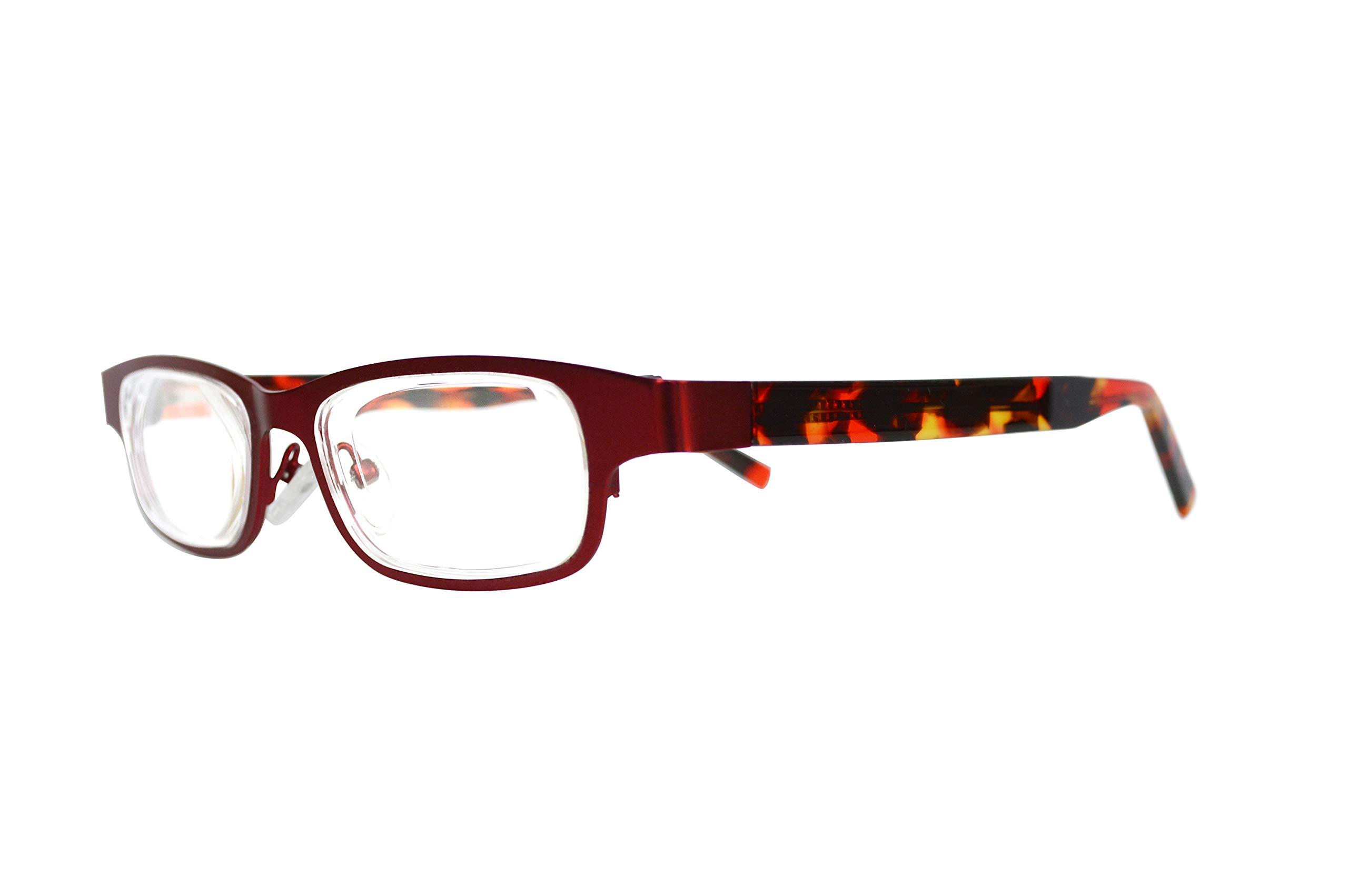Eyejusters Eyejusters Self-Adjustable Glasses, Oxford Edition, Ruby Red