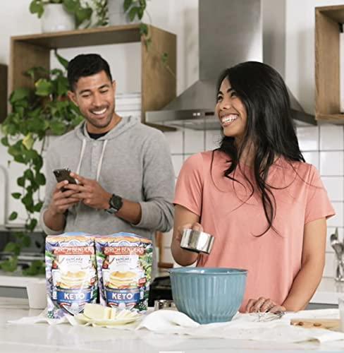 Birch Benders Keto Pancake & Waffle Mix by Birch Benders, High Protein, Gluten-free, Keto-Friendly, 10 oz (Pack of 6)