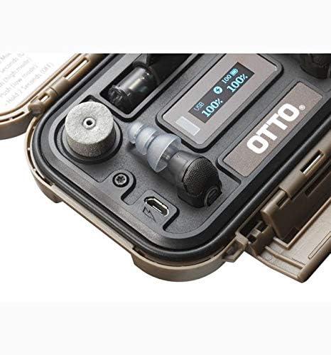 OTTO Engineering OTTO Engineering NoizeBarrier Micro Earplug, Black, V4-11029