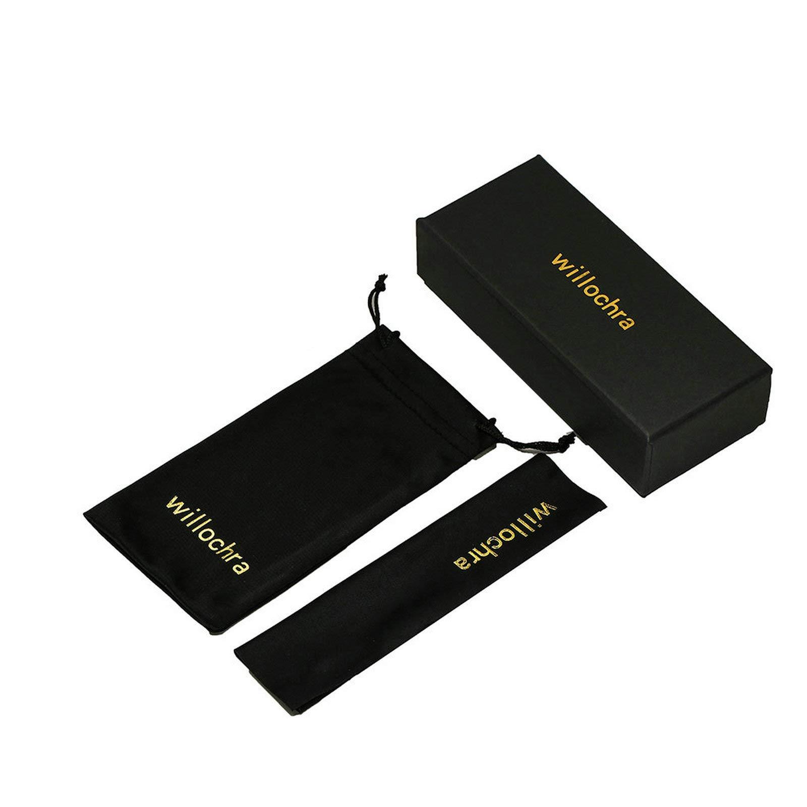 willochra Safety Bifocal Reading Glasses with Clear Lenses, Blue Light Blocking Glasses for Women, UV400 protective eyewear (pink, 1.0)