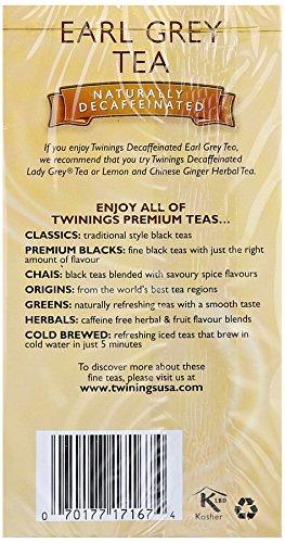 Twinings Twinings Earl Grey Decaf Tea, 20 Count