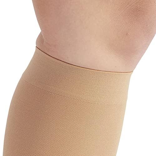 Ames Walker Ames Walker AW Style 200 Medical Support Closed Toe 20-30 mmHg Firm Compression Knee High Stockings XXXL Reg Wide Black