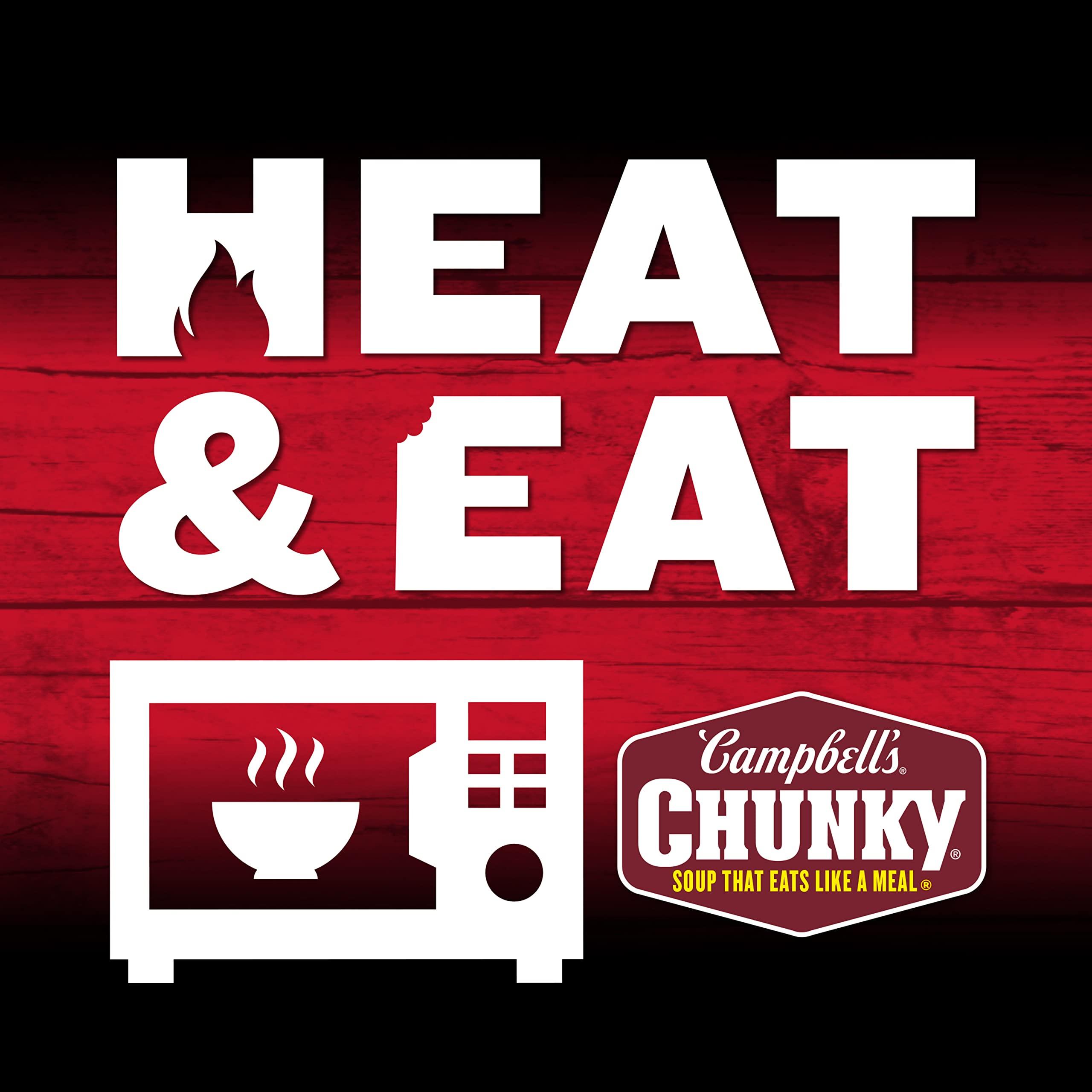 Campbell\'s Campbell\'s Chunky Soup, Spicy Sirloin Burger Soup, 18.8 Ounce Can (Pack of 2)