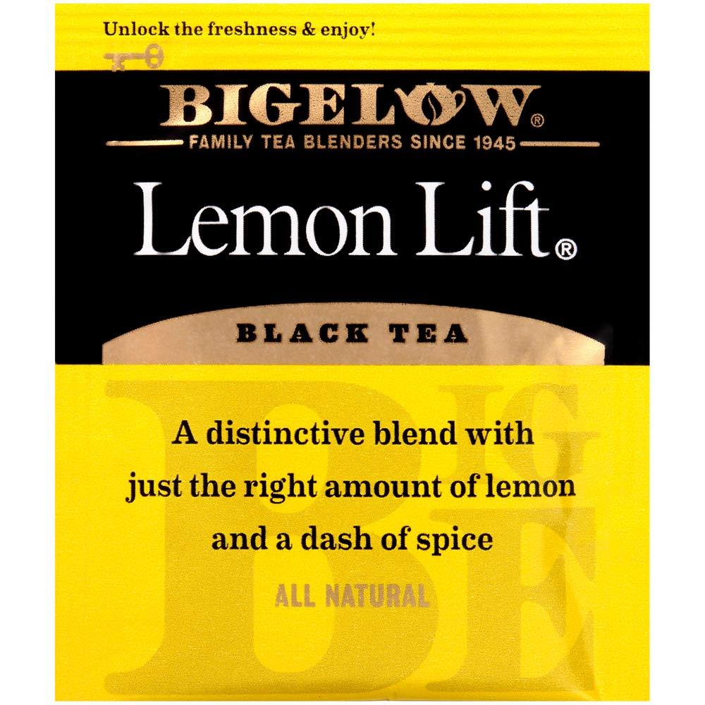 Bigelow Tea Bigelow Lemon Lift Black Tea Bags 28-Count Box (Pack of 3) Lemon Flavored Black Tea Naturally & Artificially Flavored
