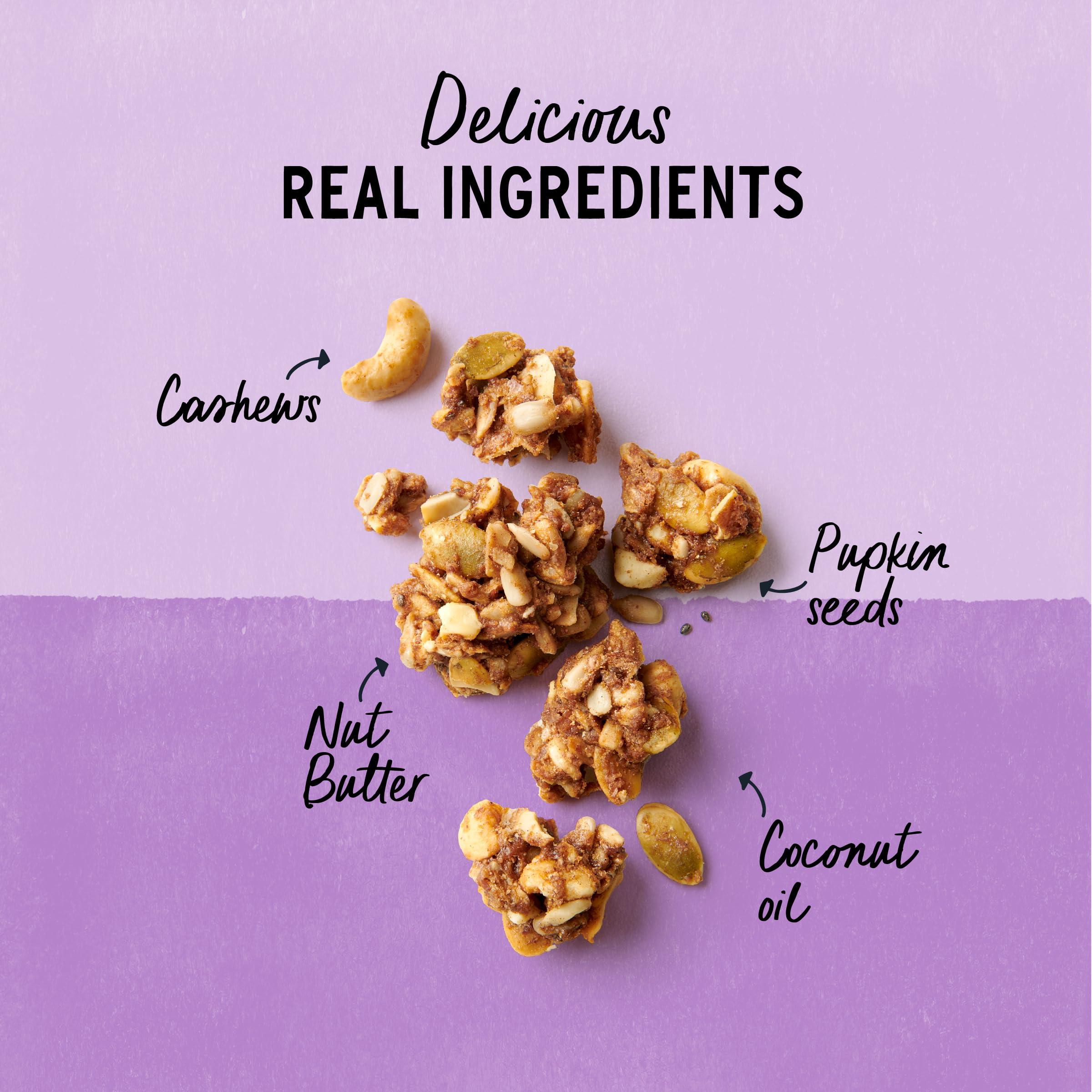 purely elizabeth Purely Elizabeth Coconut Cashew Keto Granola, Made with Nuts and Seeds, Grain-Free, Gluten-Free, Non-GMO (3 Ct, 8oz Bags)