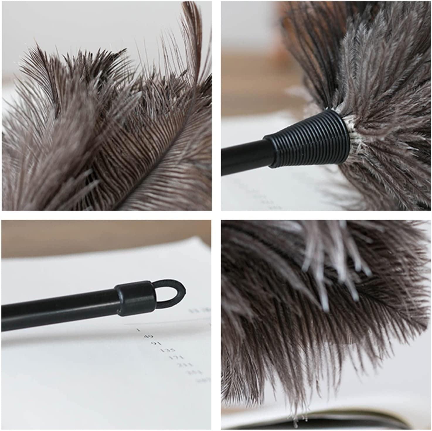 RAKUTE RAKUTE Set Feather Duster Soft Cleaner Long Handle Office Faux Feather House Dedusting Brush Window Furniturer Home Household Feather Duster Cleaning Tool Handle Dusters Brushes