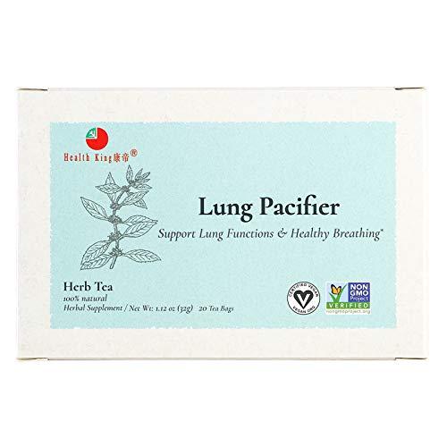Health King Health King Medicinal Teas Lung Pacifier Herb Tea Bags, 20 Count