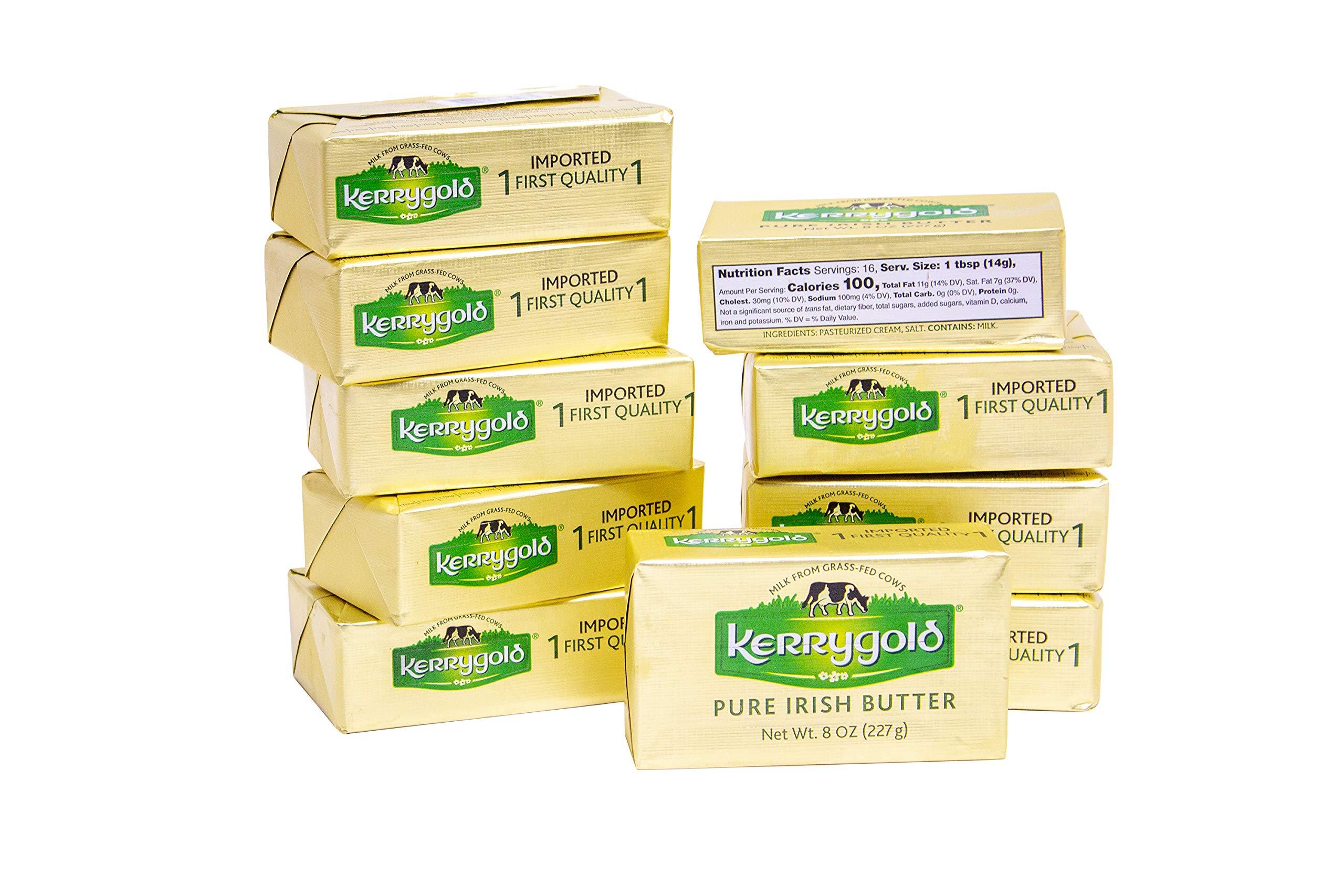 kerrygold Kerrygold Salted Butter, 8 Oz Foil Pack (Pack Of 10)