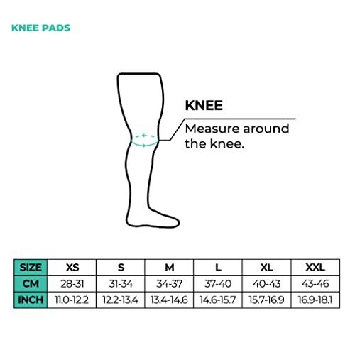 Gamepatch Gamepatch Knee Pads | Compression Sleeve Joint Protection | Shock Absorbing Technology | Men Women Kids, White, Size XXL