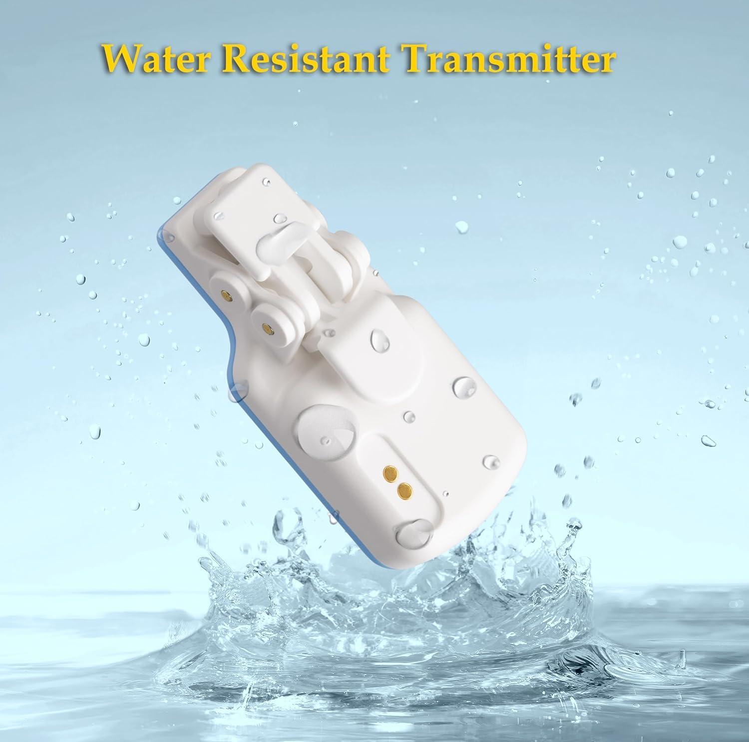 DRYEASY DryEasy Pro Wireless Bedwetting Alarm with New Improved Sensor, 6 Selectable Sounds, Volume Control, Strong Vibration and Compact Design for Overcoming Bedwetting