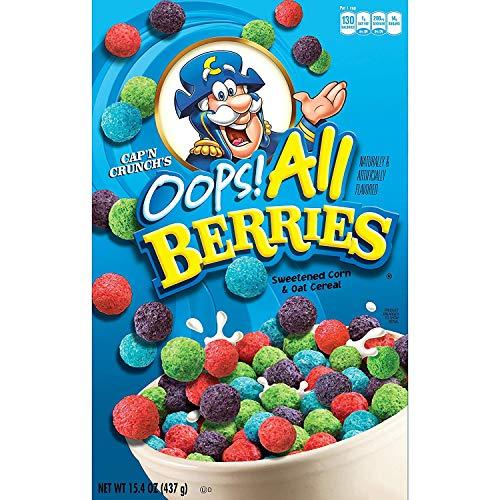 Cap'n Crunch Cap'n Crunch's Oops All Berries Cereal 15.4 Oz Box