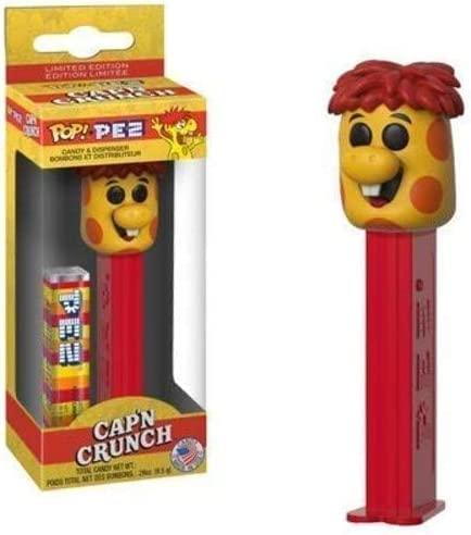 Funko Mini Icons Figure Ad Mascot Characters Bundled with Cap'n Crunch Pop Monster Pez! Retro Breakfast Fun + Boo-Berry Pin! + Trix Rabbit Hanger + Cornflakes Rooster/Toucan Sam Froot Loops UDF 5 Items