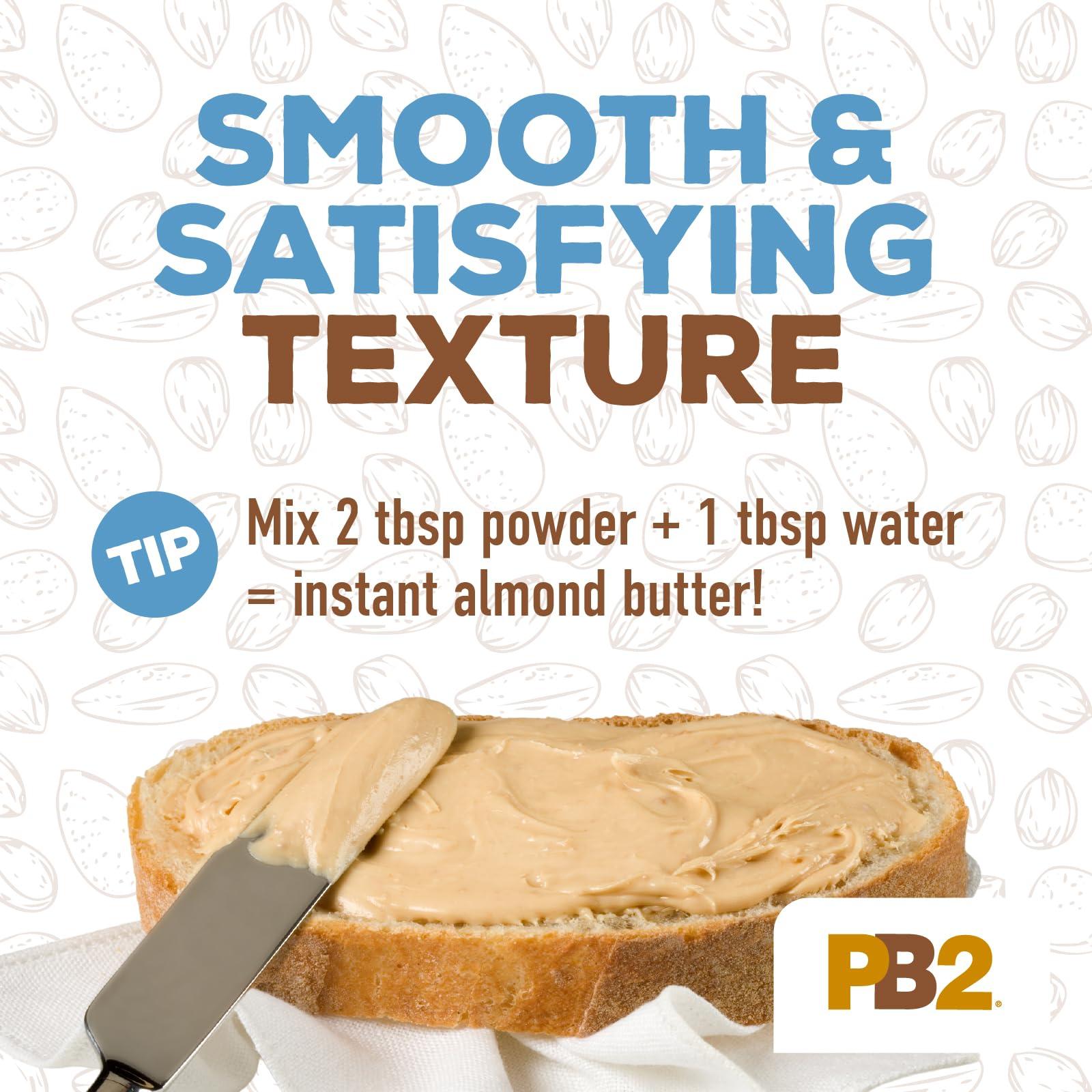 PB2 PB2 Powdered Roasted Almond Butter, 16oz Low-Fat Vegan Almond Powder, Low Carb Nut Butter, Non-GMO, Gluten Free, Kosher