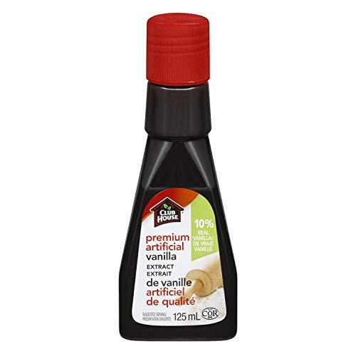 Club House Club House Quality Baking & Flavouring Extracts Premium Artificial Vanilla, 125ml {Imported from Canada}