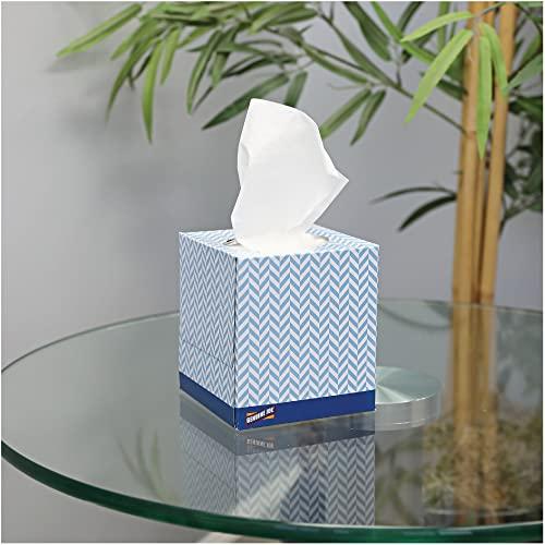 Genuine Joe Genuine Joe GJO26085 Cube Box Facial Tissue, 2-Ply, 85 per Box, White (Pack of 36)
