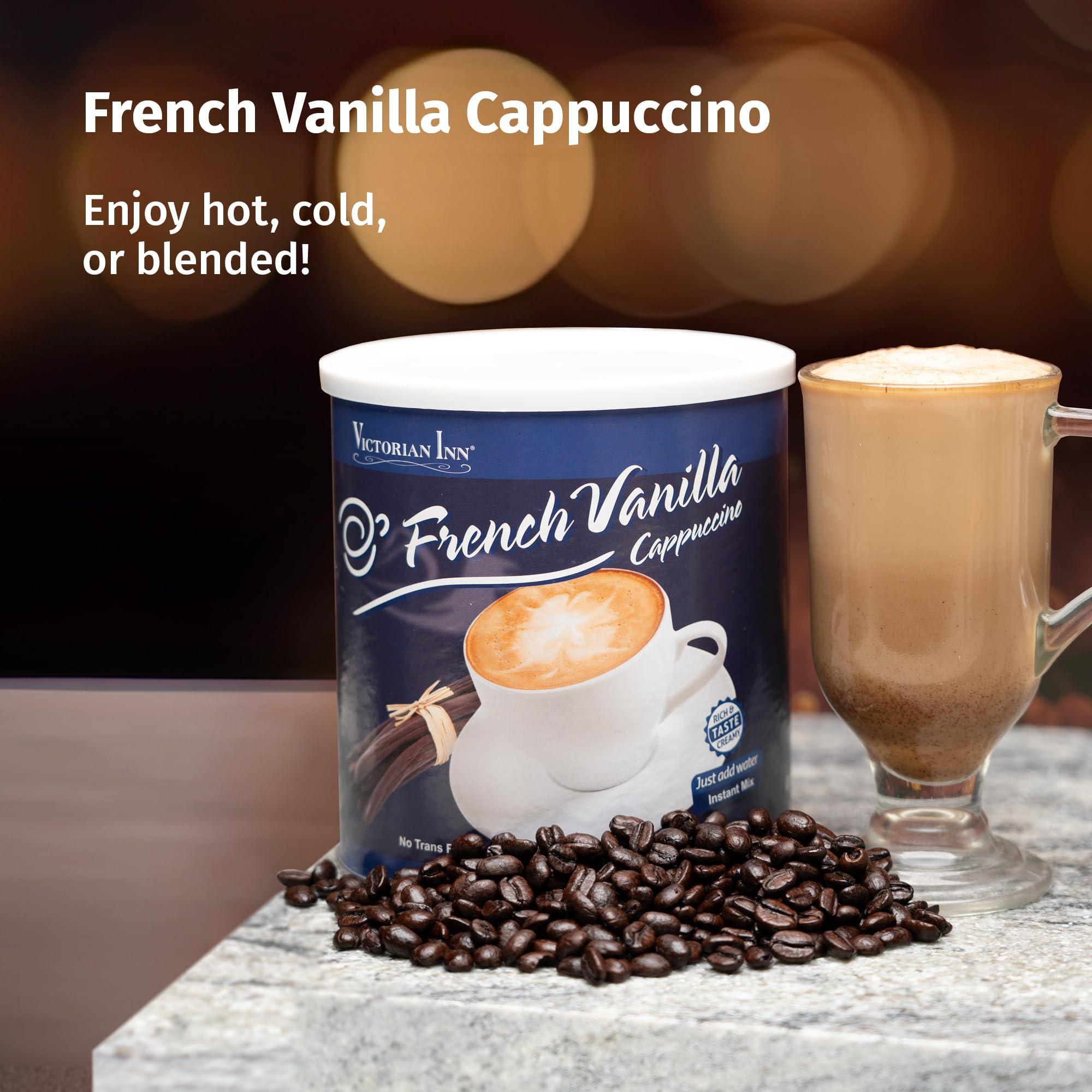 Victorian Inn Victorian Inn French Vanilla Cappuccino, 2 Pound (Pack of 6)