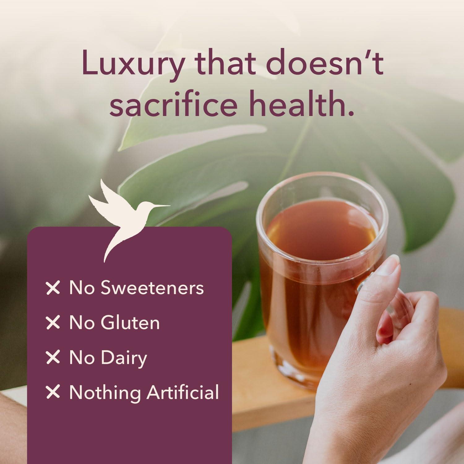 Plum Deluxe Plum Deluxe Variety Pack - Premium Loose Leaf Tea Sampler with Caffeine, Creme Brulee Earl Grey, Citrus Mint Green, Peaches & Cream Oolong, Pecan Black & Floral Black