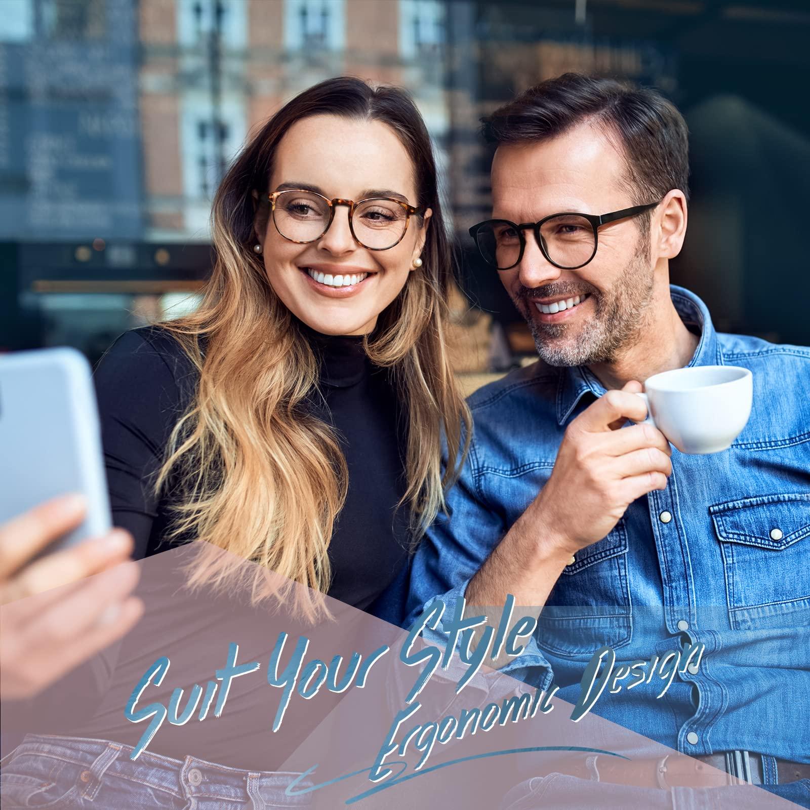 GIBLOGO GIBLOGO Reading Glasses for Women/Reading Glasses Men Eye Glasses Blue Light Reading Glasses Cheaters Eyeglasses