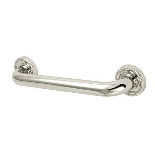 Kingston Brass Kingston Brass DR914126 Camelon 12" Grab Bar, 1-1/4" Diameter, Polished Nickel