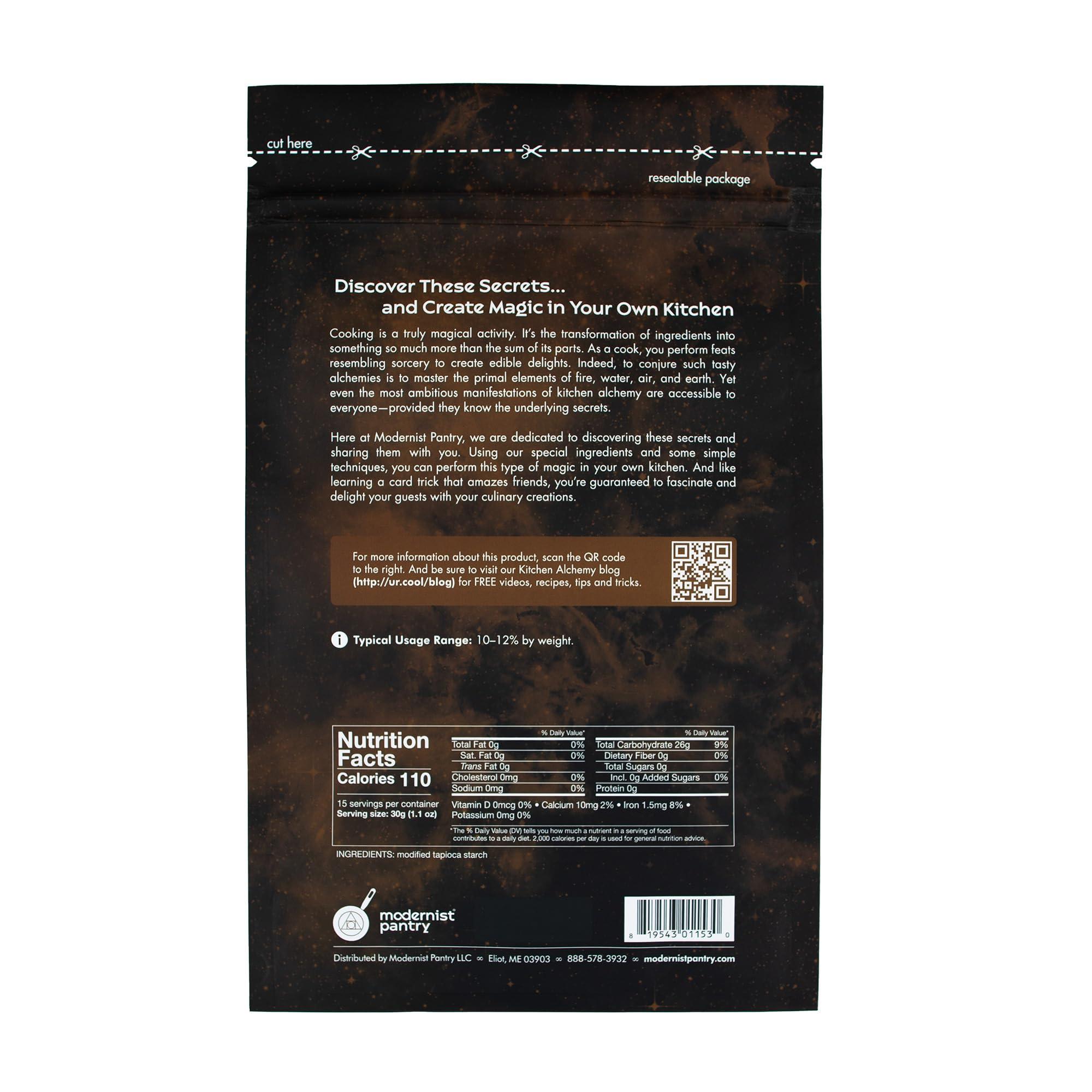 Modernist Pantry Improved Expandex GF Tapioca Starch - 400g/14oz Non-GMO Gluten-Free Vegan OU Kosher Certified (Perfect for Gluten-Free Baking)