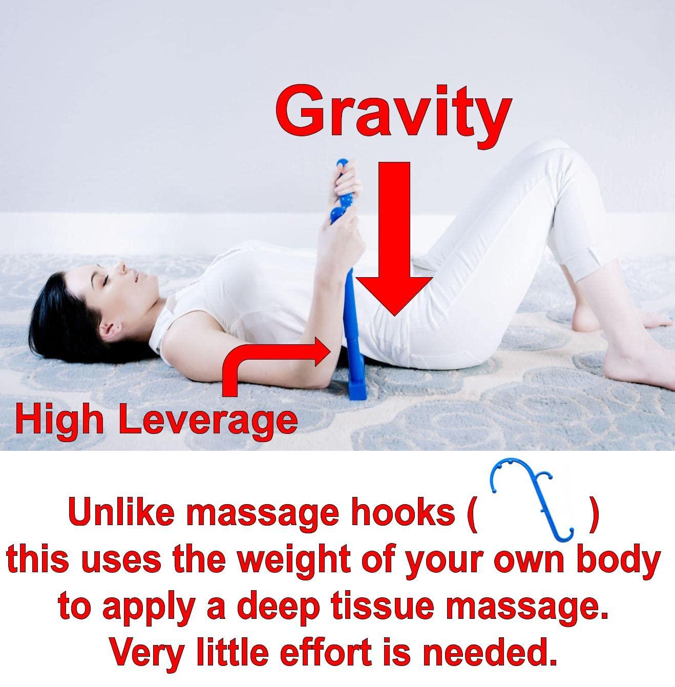 The Deep Tissue Doc The Deep Tissue Doc Low Back Massager for deep Tissue Massage of Low-Back