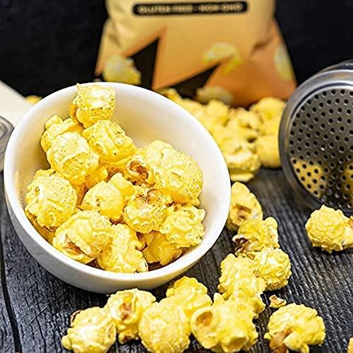 ICON MEALS ICON Meals Protein Popcorn, Savory Popcorn Snack, 10g Protein, Great Tasting, Crunchy, Air-Popped (3 Pack, Movie Time)