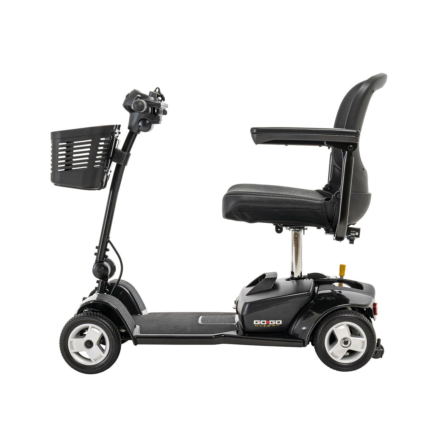 LIVING WELL STORES Pride Ultra X 4-Wheel Mobility Scooter, 300 lbs. Weight Capacity, with 5-Year Extended Warr