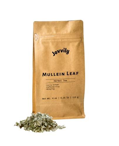 Jovvily Jovvily Mullein & Lavender Bundle- 4 oz - Cut & Sifted - Warm Teas - No Additives